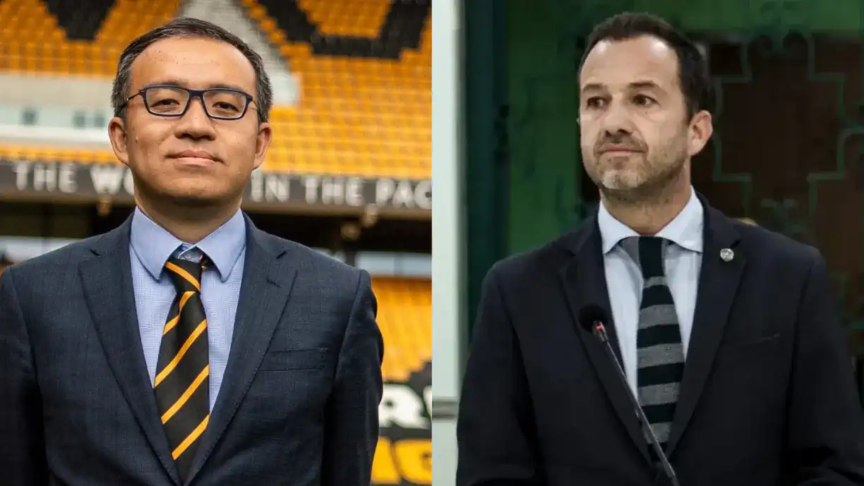 Jeff Shi, presidente do Wolverhampton, não terá feito chegar qualquer proposta junto do Sporting de Frederico Varandas por Rui Borges