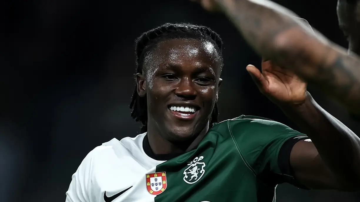 Geovany Quenda é avisado de nova função no Sporting para a Liga dos Campeões