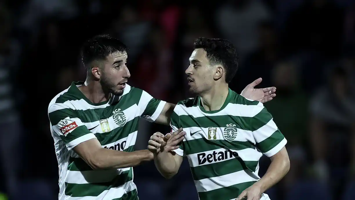 Pedro Gonçalves saiu lesionado da vitória do Sporting frente ao Santa Clara, nos Açores, e vai ser baxa