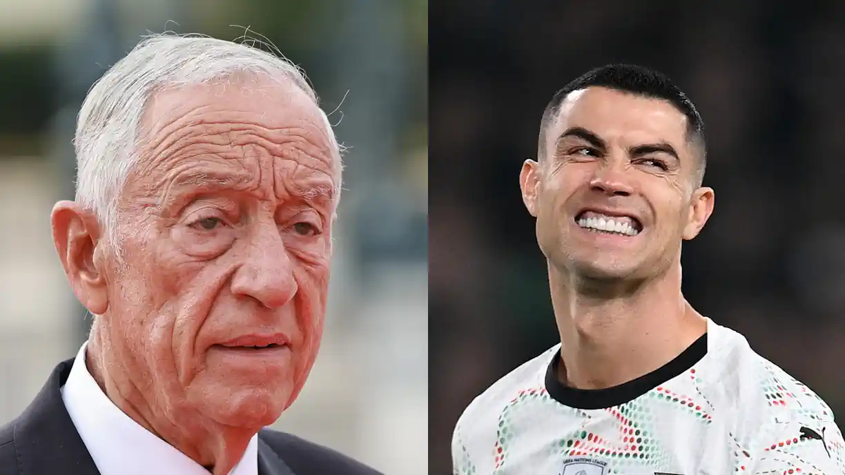 Marcelo Rebelo de Sousa manda 'farpa' a Cristiano Ronaldo após apuramento para o Mundial