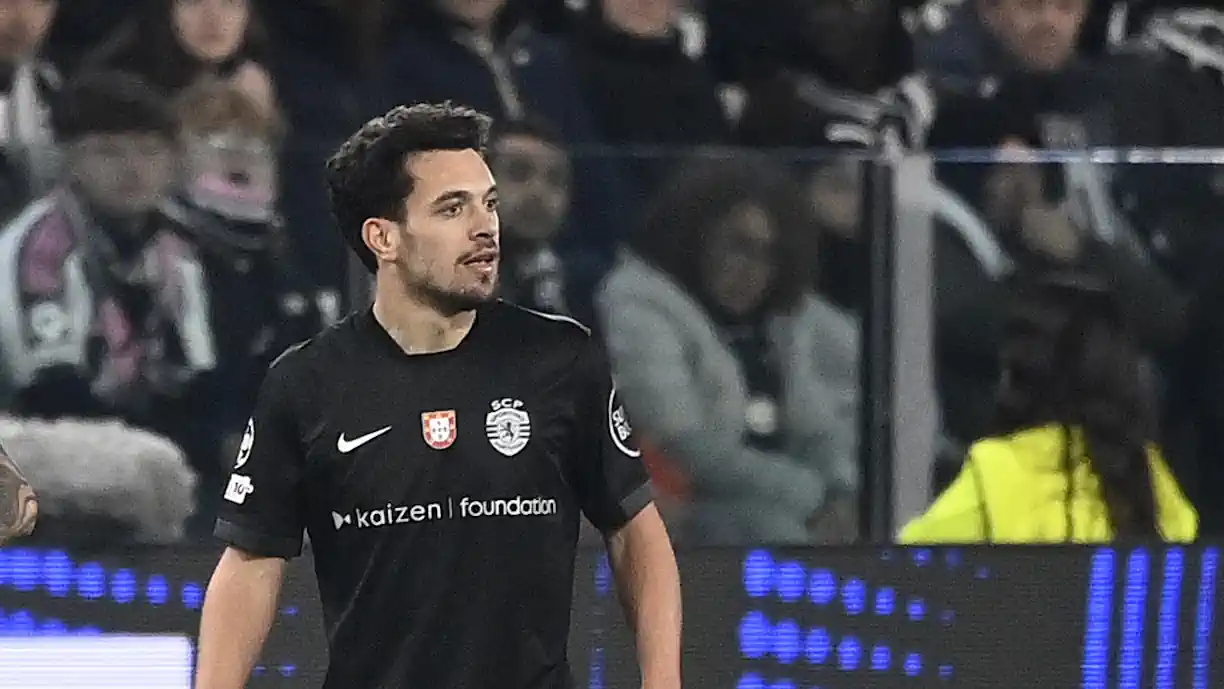 Pedro Gonçalves foi eleito o melhor jogador em campo do duelo entre Juventus e Sporting, mas vai dar prémio a colega
