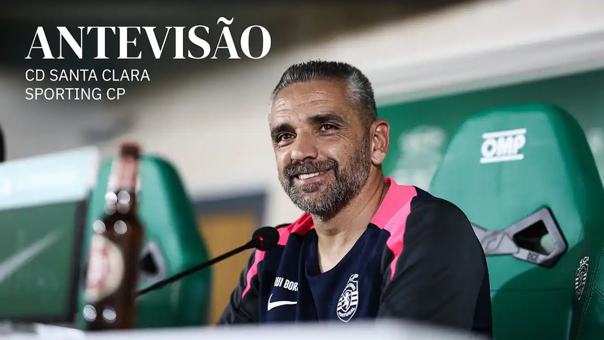 Rui Borges realizou, esta sexta-feira, 7 de novembro, a antevisão à partida entre Sporting e Santa Clara, do Campeonato Nacional e falou de Roberto Martínez