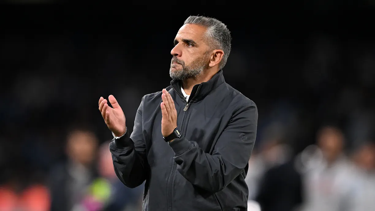 Rui Borges falou do abraço dado a jogador que passou pelas camadas jovens do Sporting e agora representa a Juventus