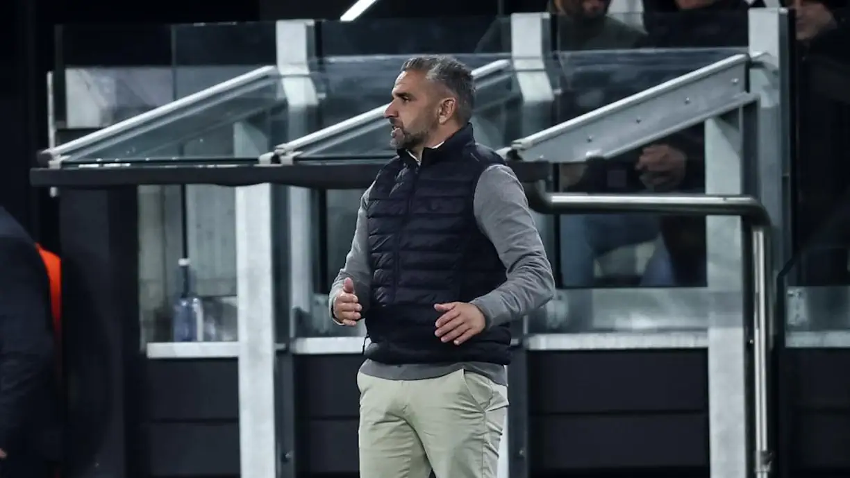 Na conferência de imprensa, Rui Borges confessou que dupla do Sporting teve "algumas dificuldades" frente à Juventus