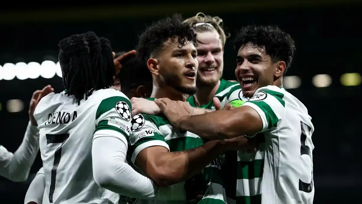 Geovany Quenda, um dos destaques do Sporting - Club Brugge, falou aos jornalistas depois de ter sido opção de Rui Borges para a vaga de Pote