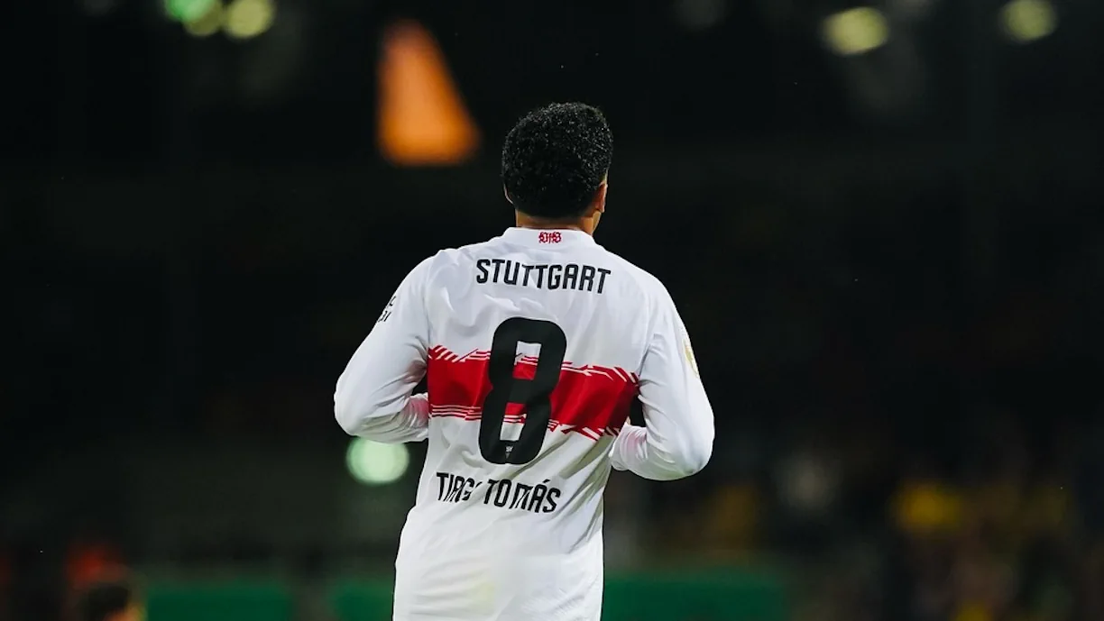 Estugarda de Tiago Tomás venceu o Feyenoord, de Gonçalo Borges, ex Porto, em partida válida para a Europa League