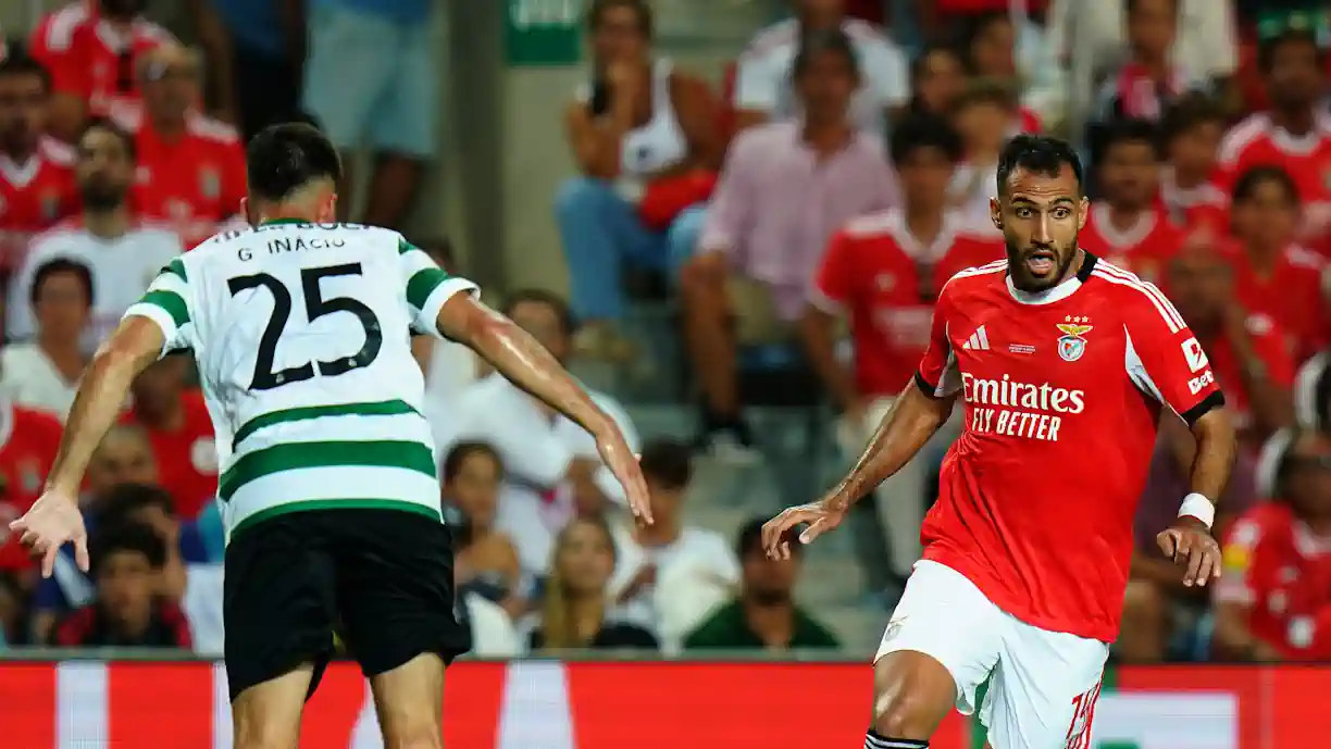 Gonçalo Inácio, internacional português do Sporting falou, em declarações à BTV,  canal oficial do Benfica, após o empate