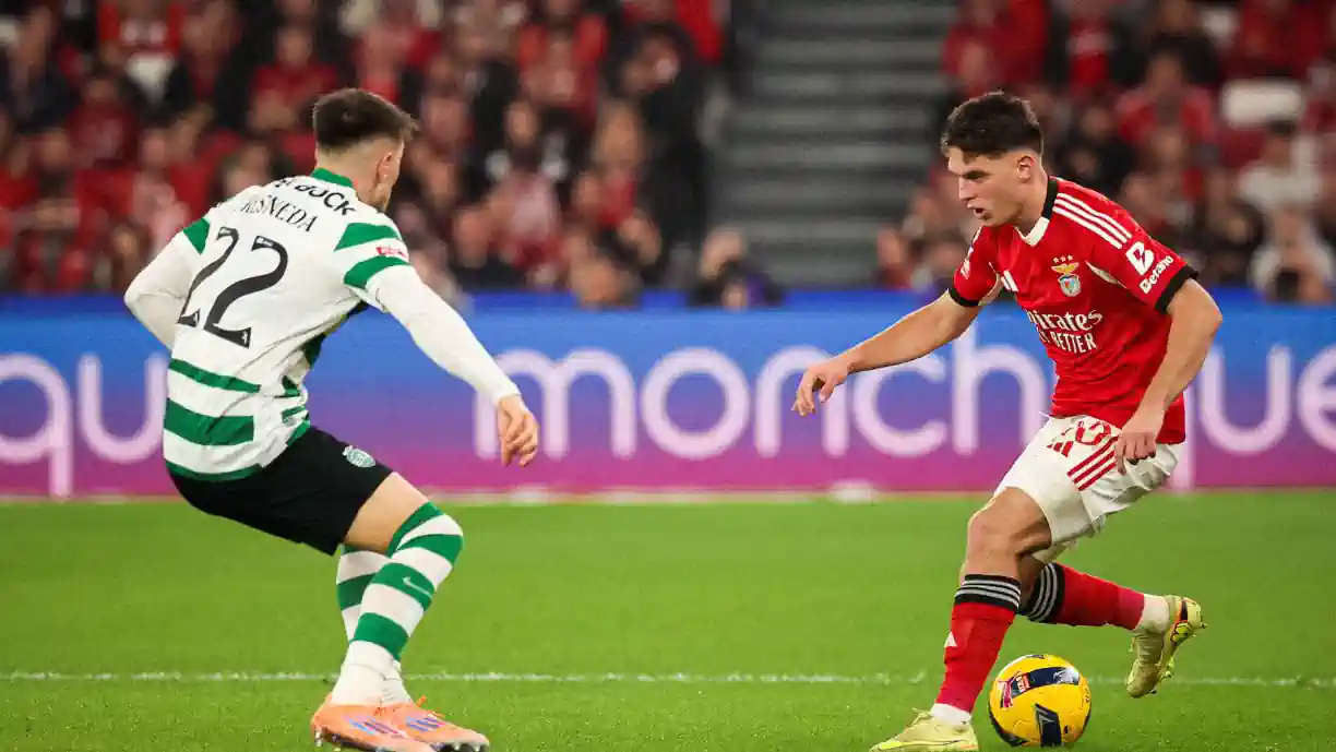 Rui Borges viu a sua equipa empatar no Benfica - Sporting, entre leões e águias, referente à 13ª. jornada da Liga Portugal