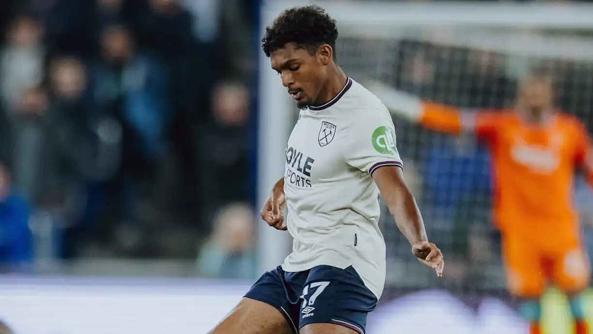 Brasileiro deseja jogar no Sporting, mas o West Ham recusa incluir cláusula de compra no empréstimo. Fotografia retirada do Instagram de Luís Guilherme