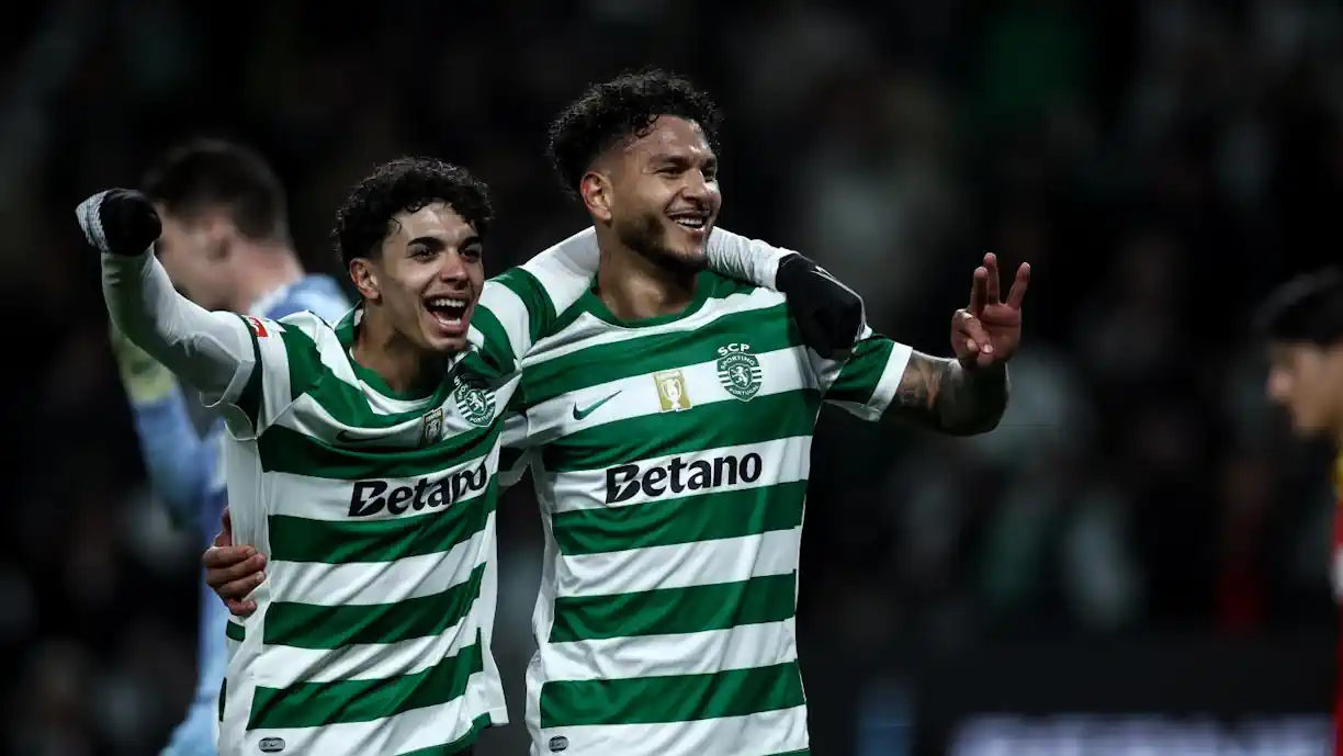 Jorge Faustino e Marco Ferreira atestam legalidade de golo no Sporting - Rio Ave
