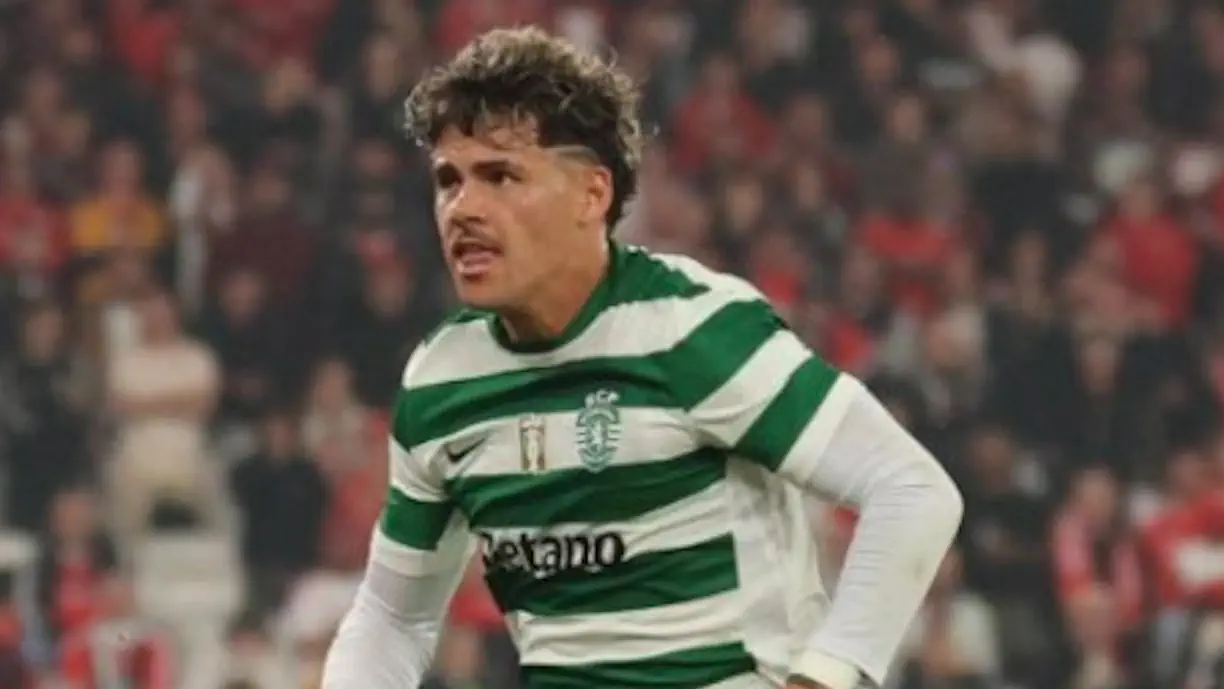 Jogador do Benfica provocou Maxi Araújo durante o dérbi com o Sporting e pode acabar suspenso por gesto obsceno