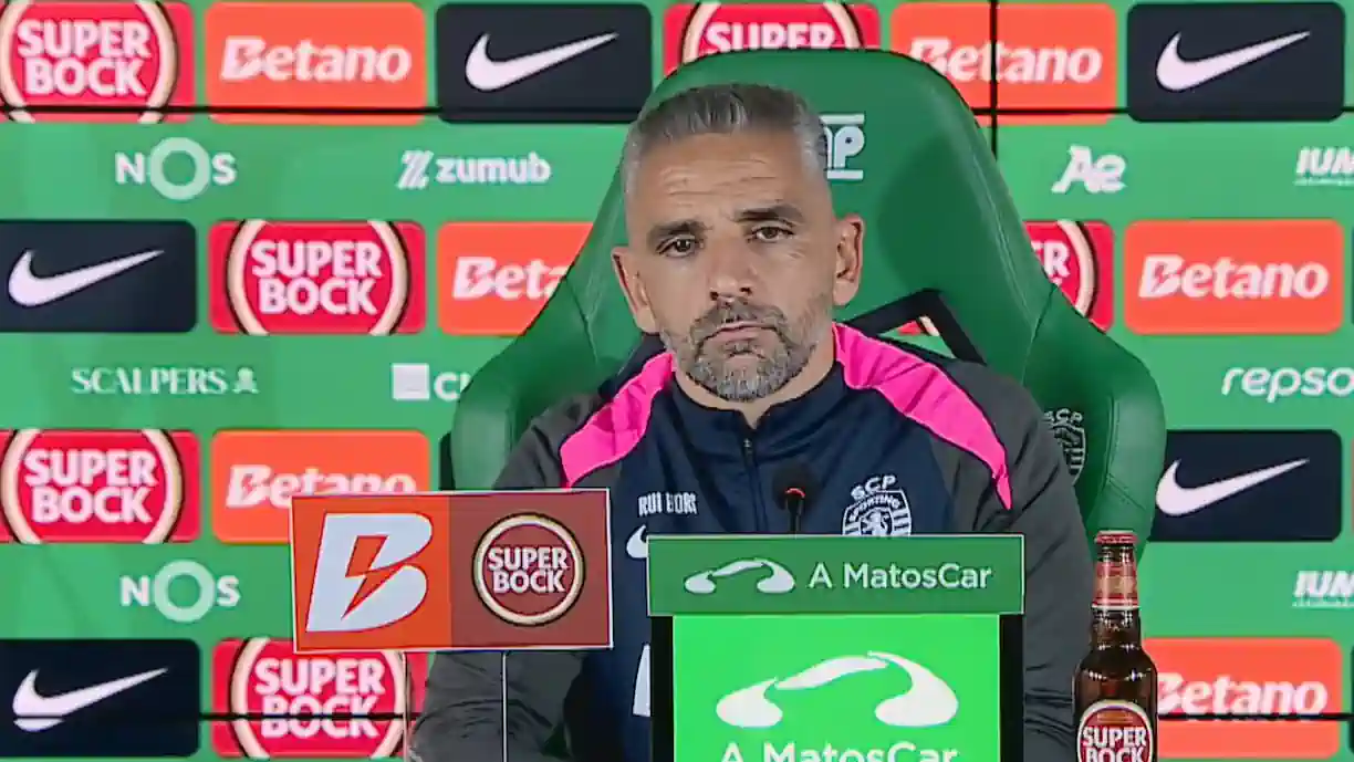 Rui Borges abordou várias temas na antevisão ao Benfica - Sporting, incluindo o facto de José Mourinho estar agora ao leme das águias 