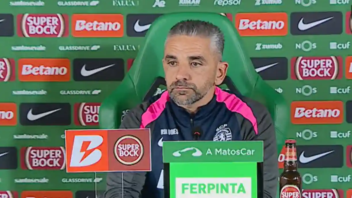 Onda de lesões e renovação com o Sporting: Tudo o que disse Rui Borges antes do AFS