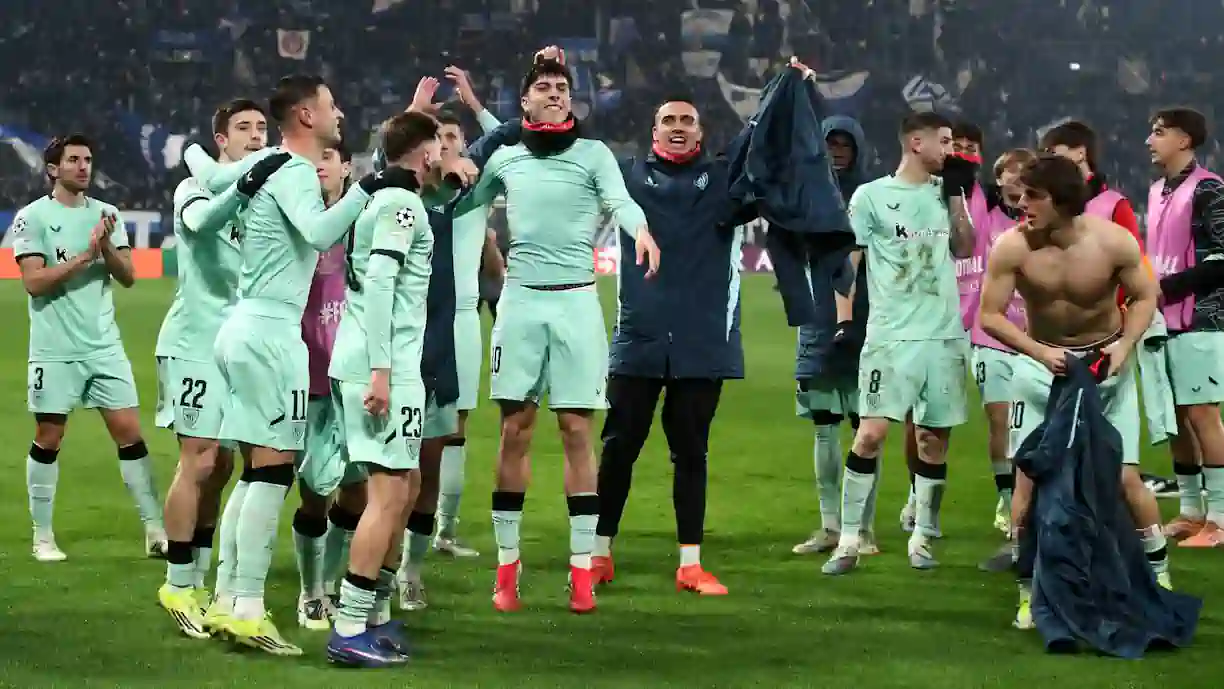 Athletic Bilbao conseguiu uma vitória crucial fora de casa contra a Atalanta, por 3-2, e agora já só pensa no Sporting