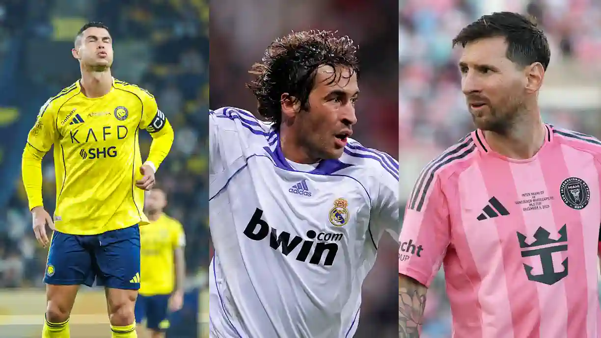 Raúl González choca tudo e todos ao comparar Cristiano Ronaldo a Lionel Messi