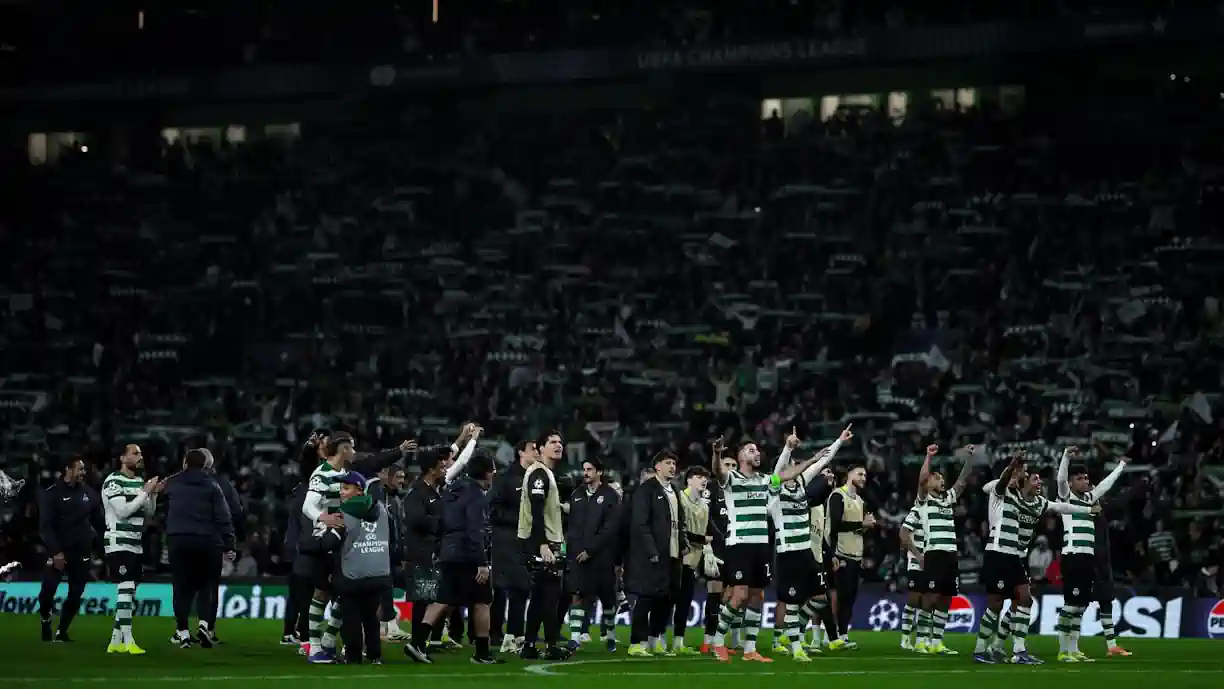 Jogador do Sporting bate Patrício e é o futebolista com mais jogos pelos leões na Liga dos Campeões