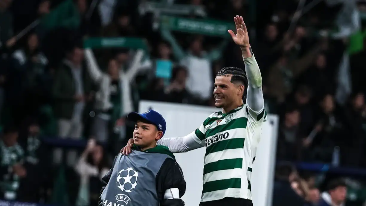 Craque do Sporting abordou a vitória diante do PSG, mas ainda deixou claras as intenções para a deslocação a Bilbau. Fotografia do Instagram de Maxi Araújo