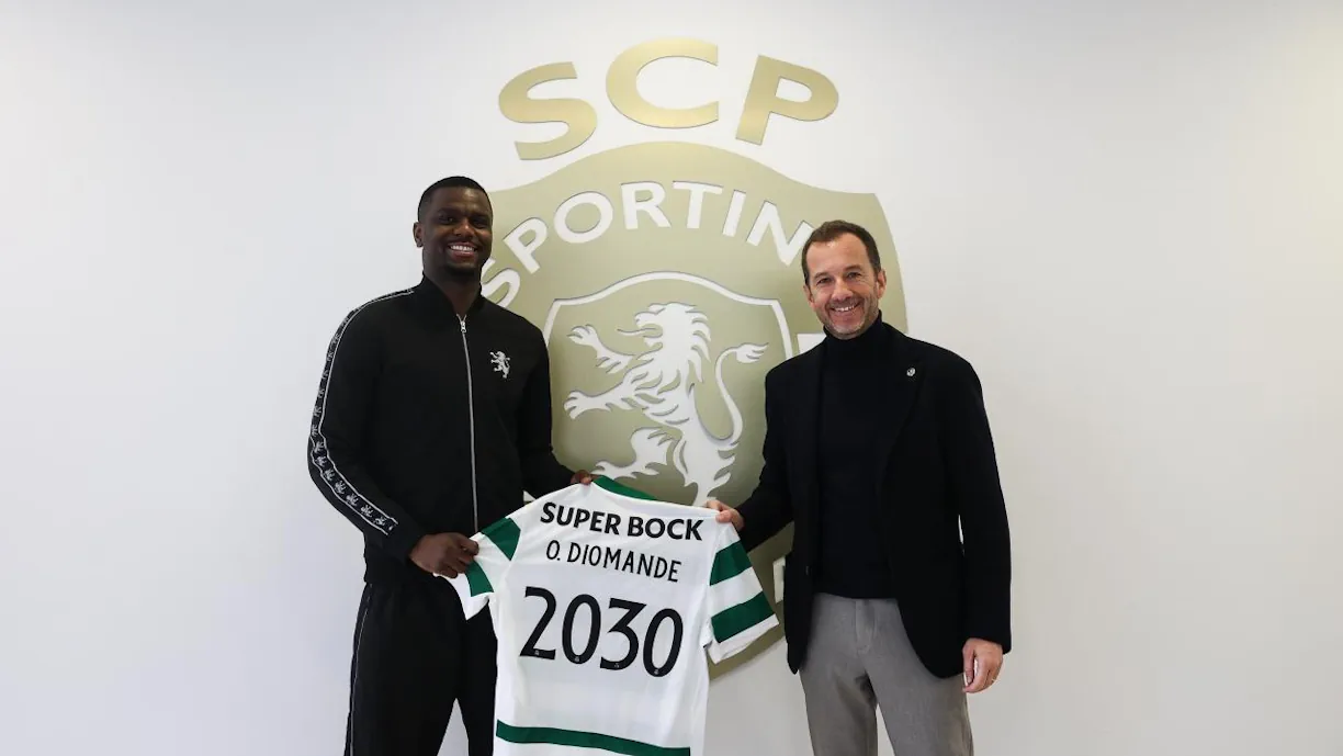 Sporting informou, esta sexta-feira, dia 23 de janeiro, sobre a renovação de contrato de Ousmane Diomande até 2030