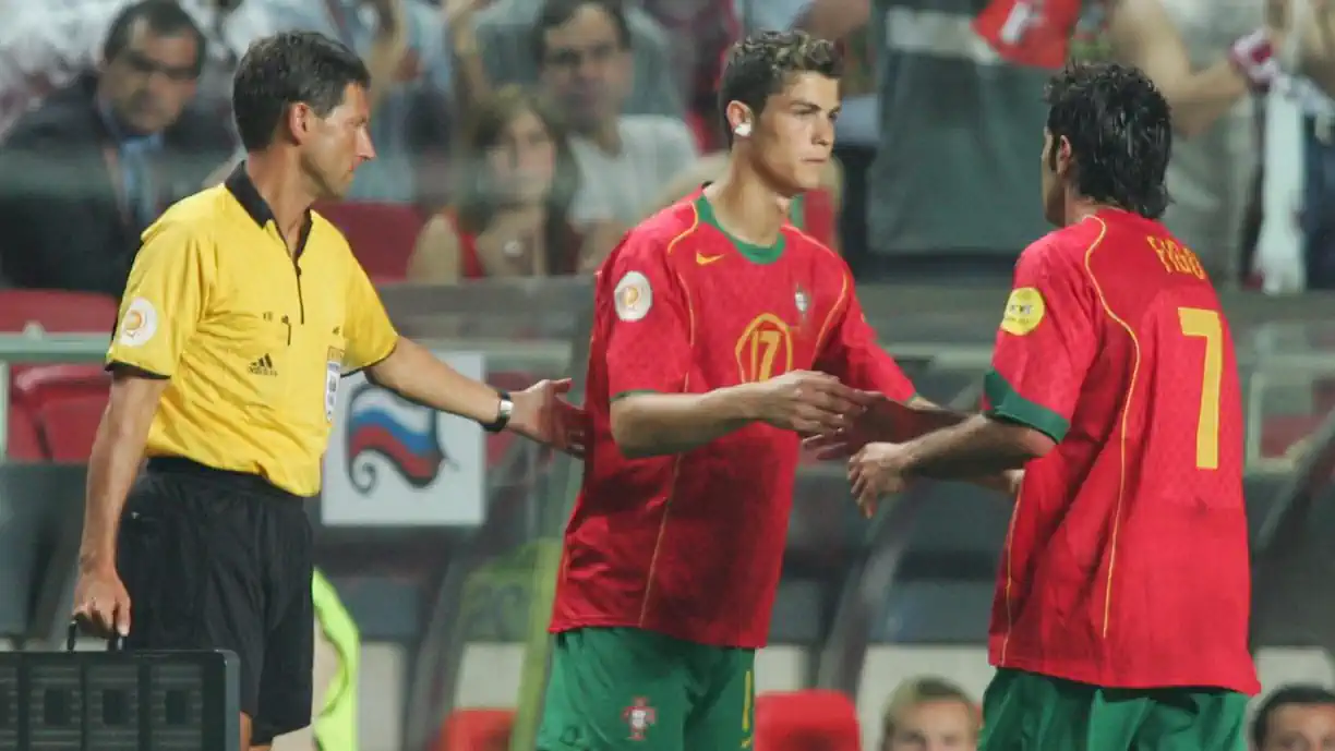 Ciúmes de Cristiano Ronaldo? Luís Figo responde: "Acho que ele é..."