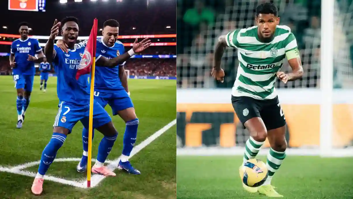 Matheus Reis, ex Sporting, foi um dos vários futebolistas a reagir à publicação de Vinícius Júnior após o Benfica - Real Madrid (1-0)