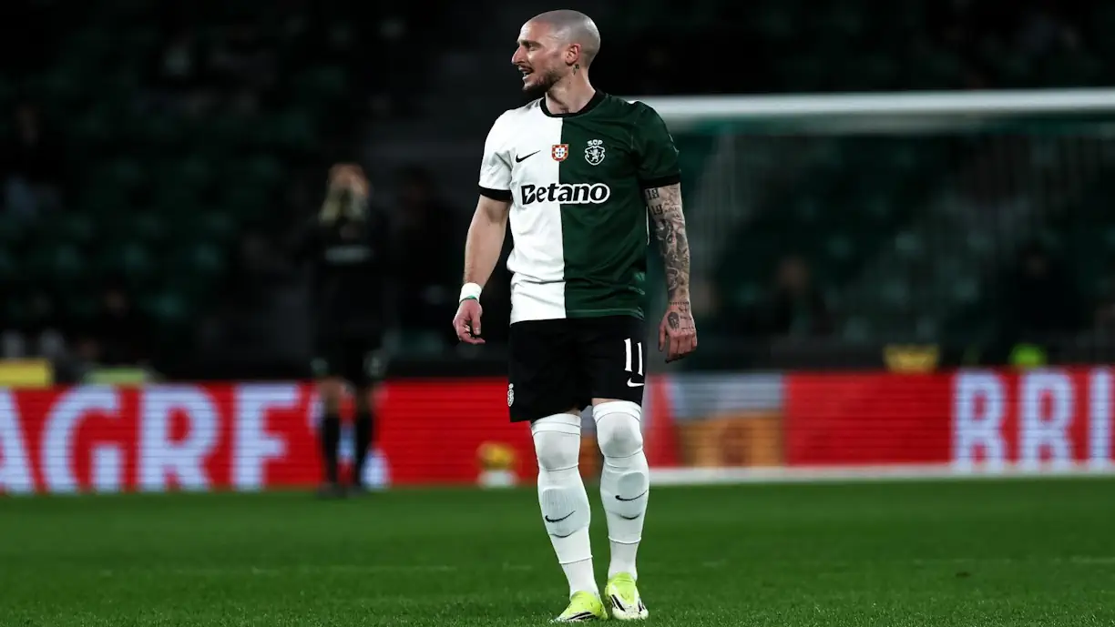 Nuno Santos ainda agora voltou a jogar pelo Sporting e já apanhou uma multa