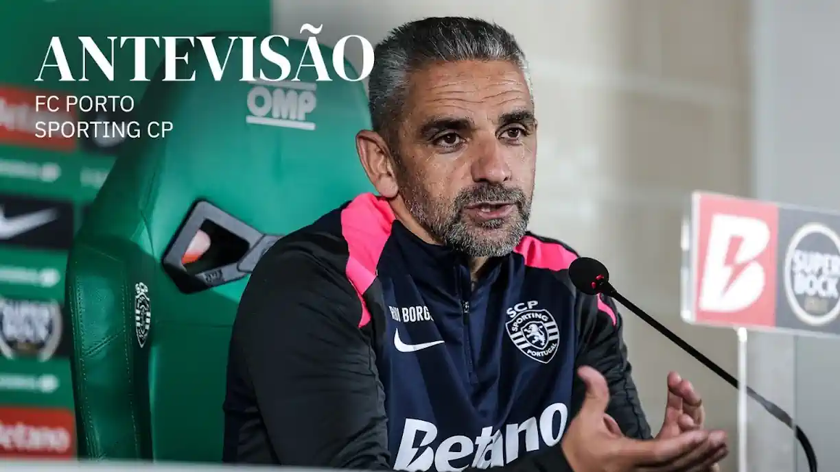 Rui Borges foi questionado sobre as palavras de André Villas-Boas na antevisão ao Porto - Sporting da próxima segunda-feira