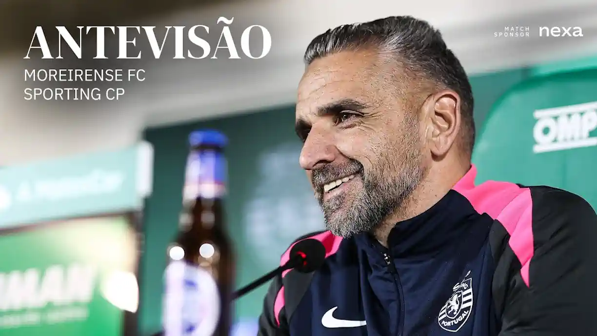 Rui Borges admite esperança de contar com regresso para o Moreirense - Sporting