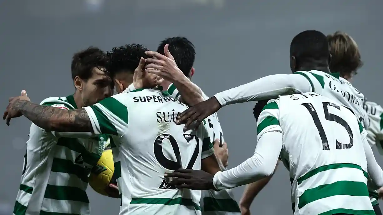 É mesmo até ao fim! Sporting volta a marcar nos últimos minutos e números falam por si