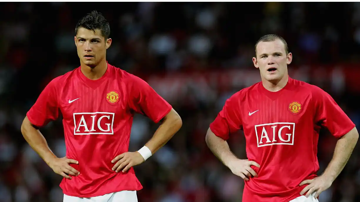 Rooney lembra momentos entre Cristiano Ronaldo e Van Nistelrooy: "Ficava frustrado"