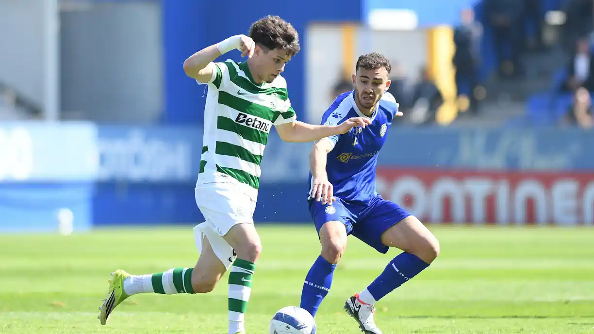 Equipa B do Sporting derrotou o Feirense (2-1) este domingo, dia 22 de março, em partida a contar para a 27.ª jornada
