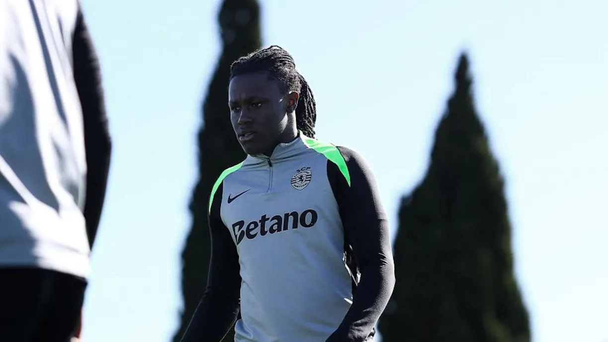 Surpresa! Além de Quenda, houve mais um lesionado de regresso aos treinos do Sporting