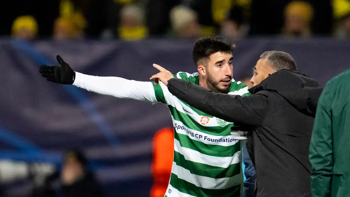 Após derrota do Sporting com o Bodø/Glimt, supercomputador atualizou probabilidades e reduziu as chances dos leões. Fotografia de Martin Ole Wold/Getty Images