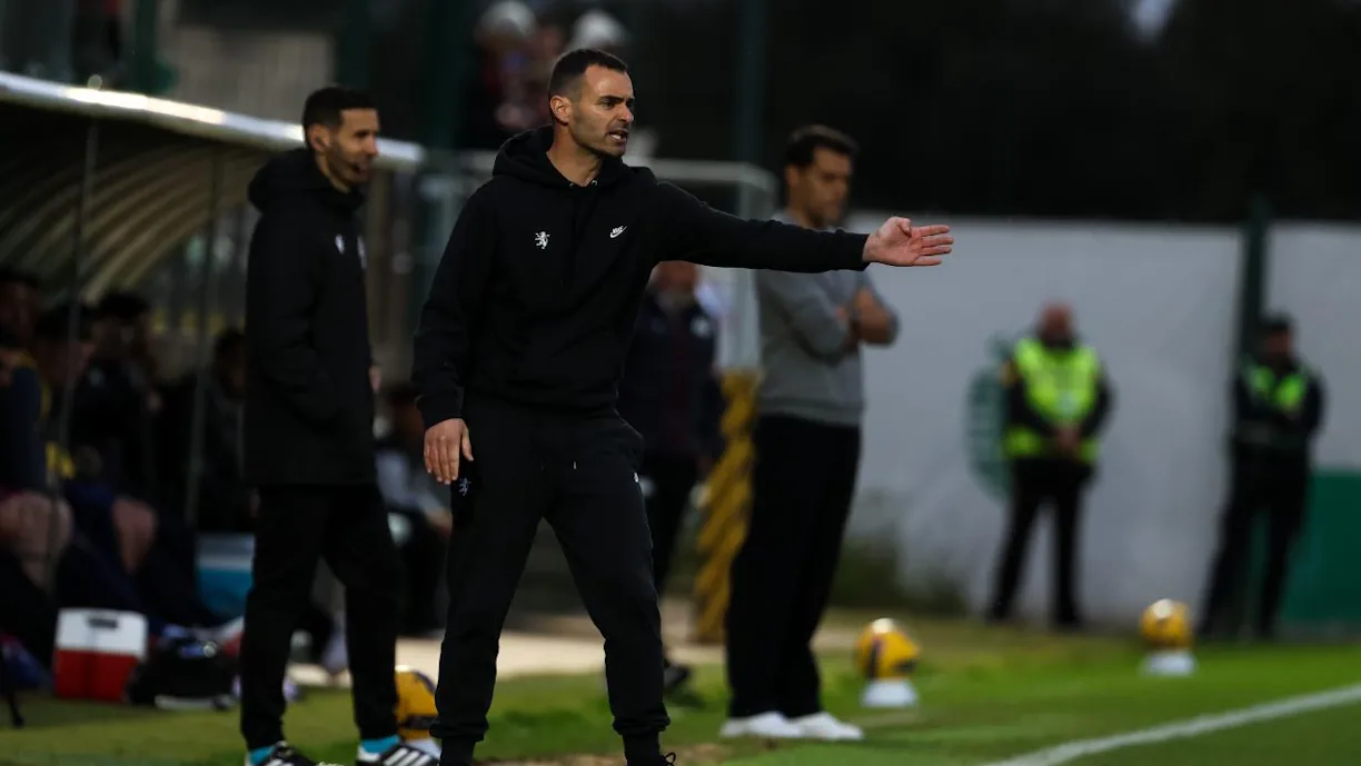 Após derrota com o Chaves (1-0), treinador da equipa B do Sporting, João Gião, comentou o resultado e prometeu melhores resultados