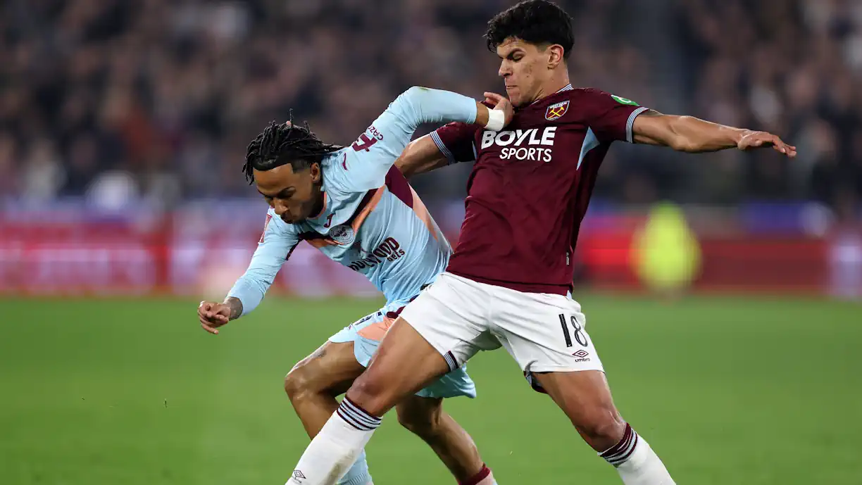 O West Ham alcançou os 'quartos' da FA Cup ao ter vencido o Brentford em grandes penalidades. Mateus Fernandes foi titular no lado dos hammers 