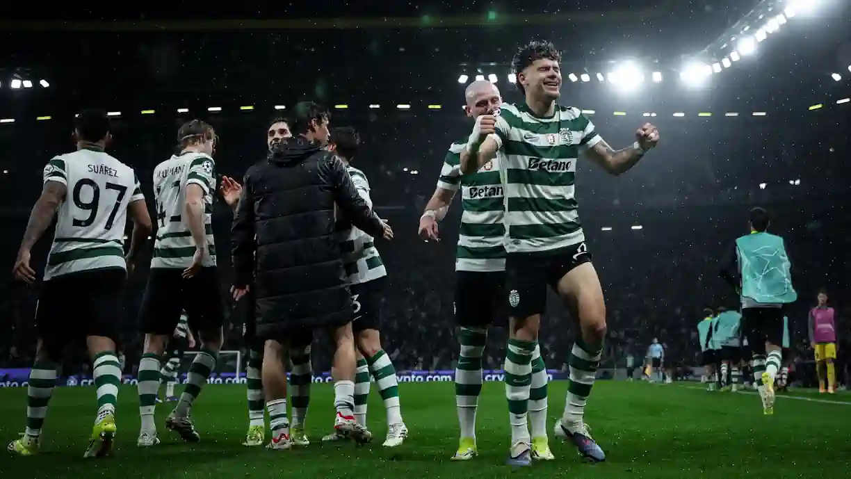 Sporting de Rui Borges vai defrontar o Arsenal nos quartos de final da Champions League: primeiro em Lisboa (7 de abril), depois em Londres (15 de abril)