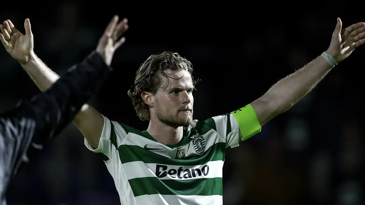 Caso para alarme no Sporting? Morten Hjulmand falha treino pela Dinamarca