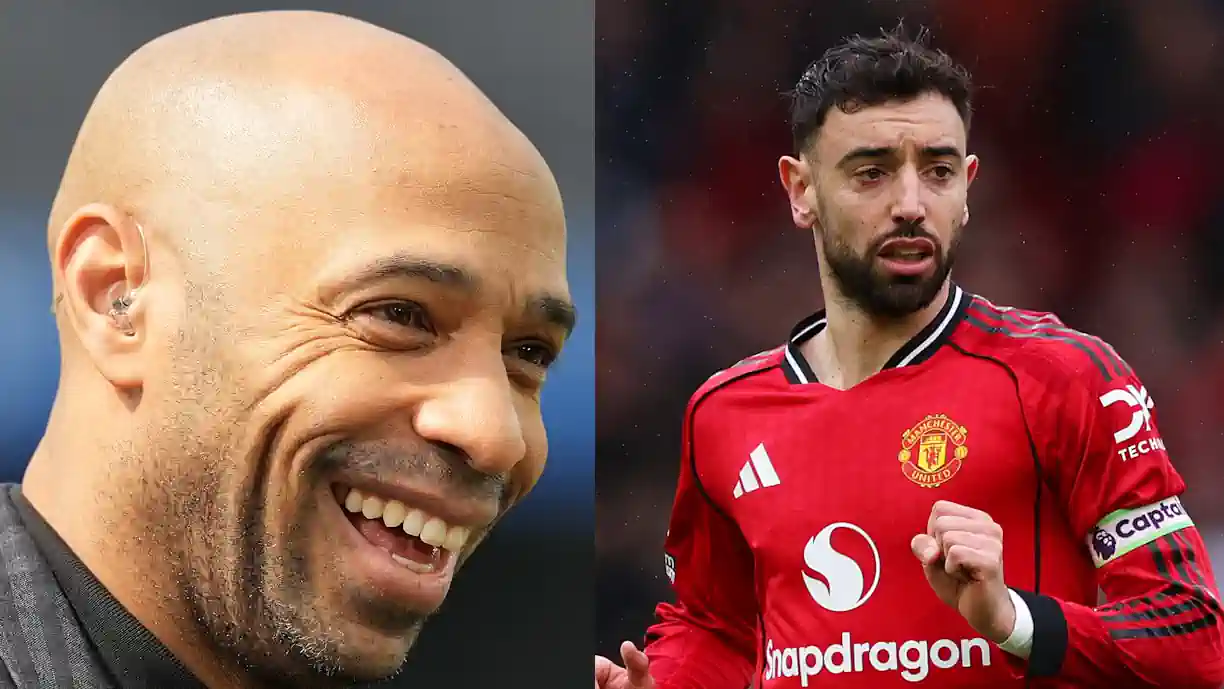 Thierry Henry dá nova alcunha a Bruno Fernandes após novo show do ex Sporting