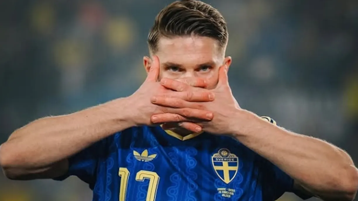 Gyokeres foi monstro! Ex Sporting faz hat-trick na Ucrânia - Suécia (vídeo)