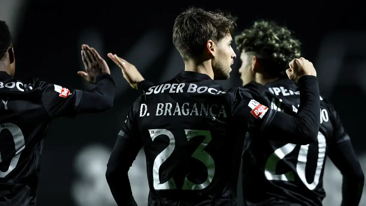 Daniel Bragança foi decisivo para o Sporting à passagem pela 29.º jornada da Liga Portugal Betclic, frente ao Estrela da Amadora