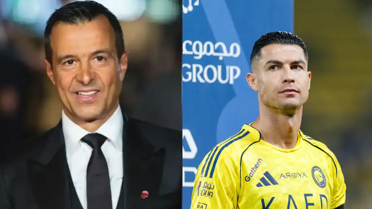 Jorge Mendes aconselha jogador do Barcelona a 'seguir' Cristiano Ronaldo: "É o melhor da história"