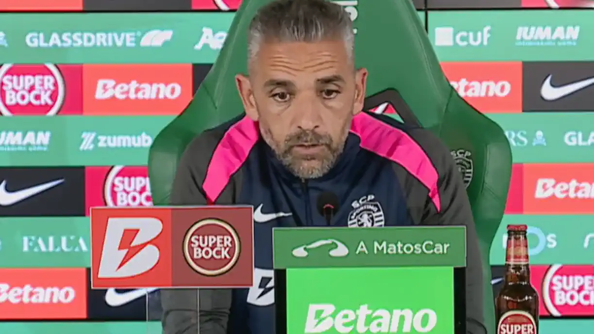Rui Borges realizou a antevisão ao Sporting - Santa Clara e foi questionado sobre Pote, Porto e Quenda, entre outros temas