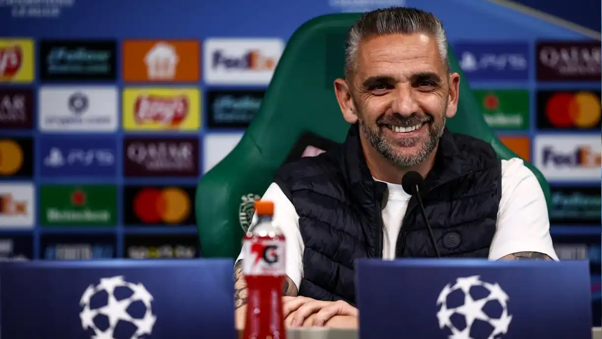 Diomande vs Gyokeres, objetivo e estratégia; Tudo o que disse Rui Borges antes do Sporting - Arsenal