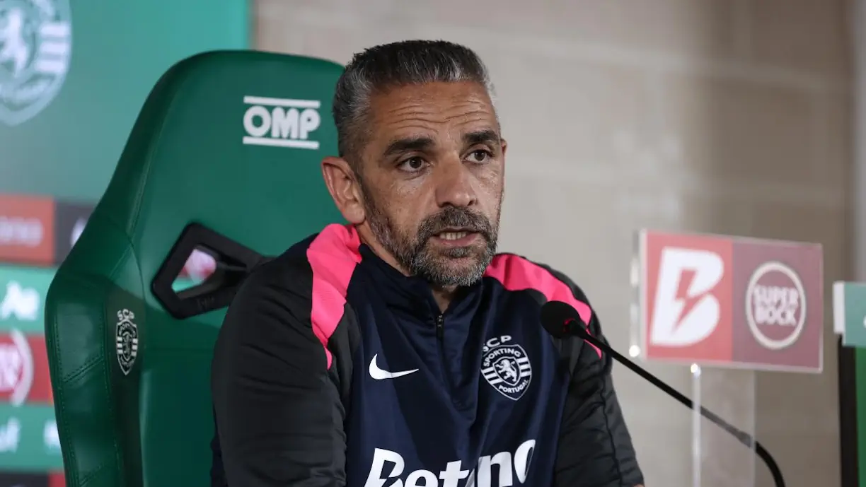 Lesões, provocações de Farioli e título; Tudo o que disse Rui Borges antes do AFS - Sporting