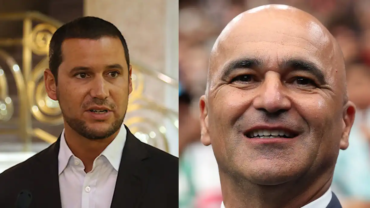 João Galamba mostrou-se incrédulo com a escolha de Roberto Martínez em ter escolhido Veiga em vez de Gonçalo Inácio, central do Sporting, no 11 inicial