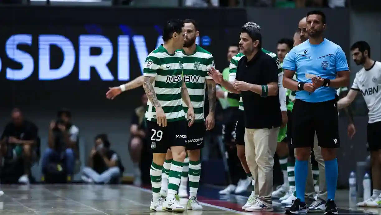 Nuno Dias mostrou-se satisfeito com a resposta do Sporting no segundo jogo da final do campeonato de futsal, com goleada ao Benfica
