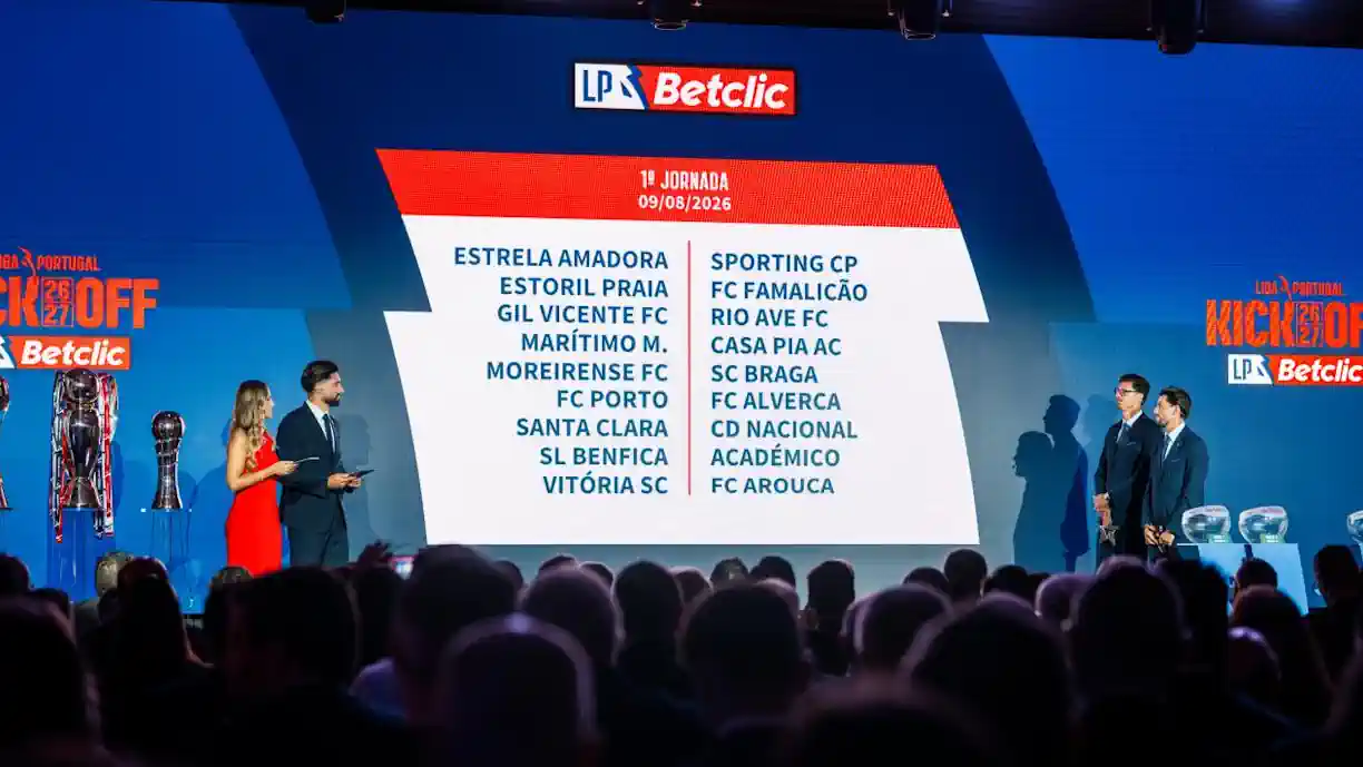 Calendário da Liga: Sporting já sabe quando defronta Porto e Benfica