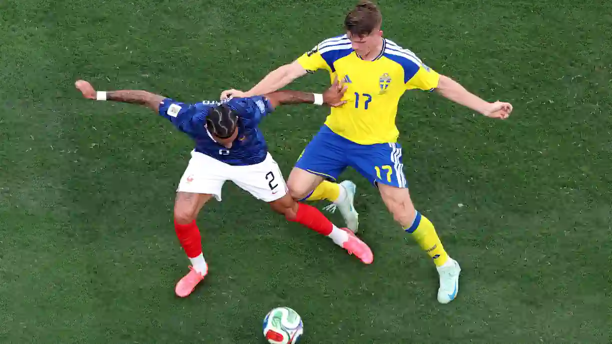 Com Gyökeres em branco, Suécia perde com a França e diz adeus ao Mundial