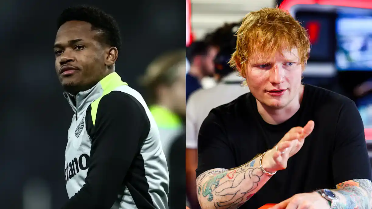 Além do Sunderland, Geny Catamo está a ser seguido pelo Ipswich Town, clube no qual Ed Sheeran é acionista