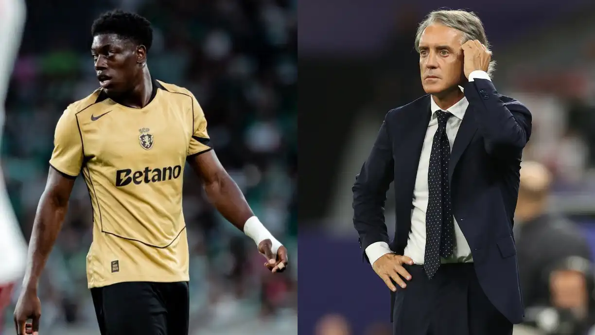 Chegou agora ao Sporting e já há duelo por Doumbia: Mancini observa jogador na Reboleira