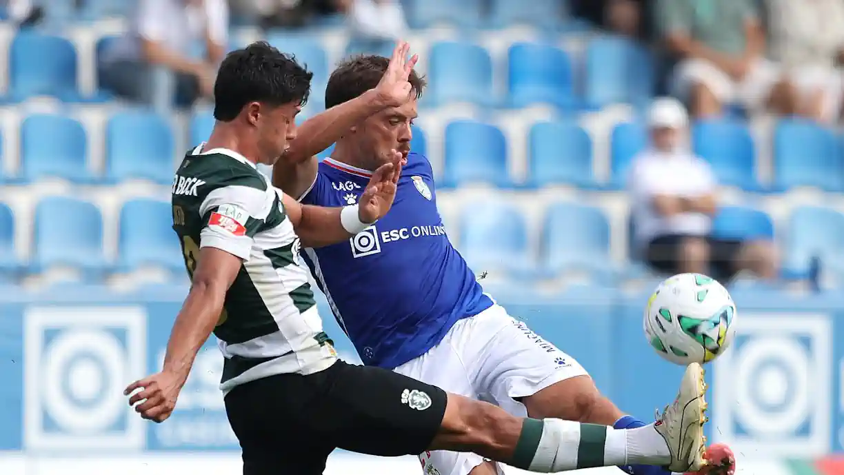 Sporting B ganha fora de casa ao Feirense (3-1); Reforço estreia-se com golo nos descontos